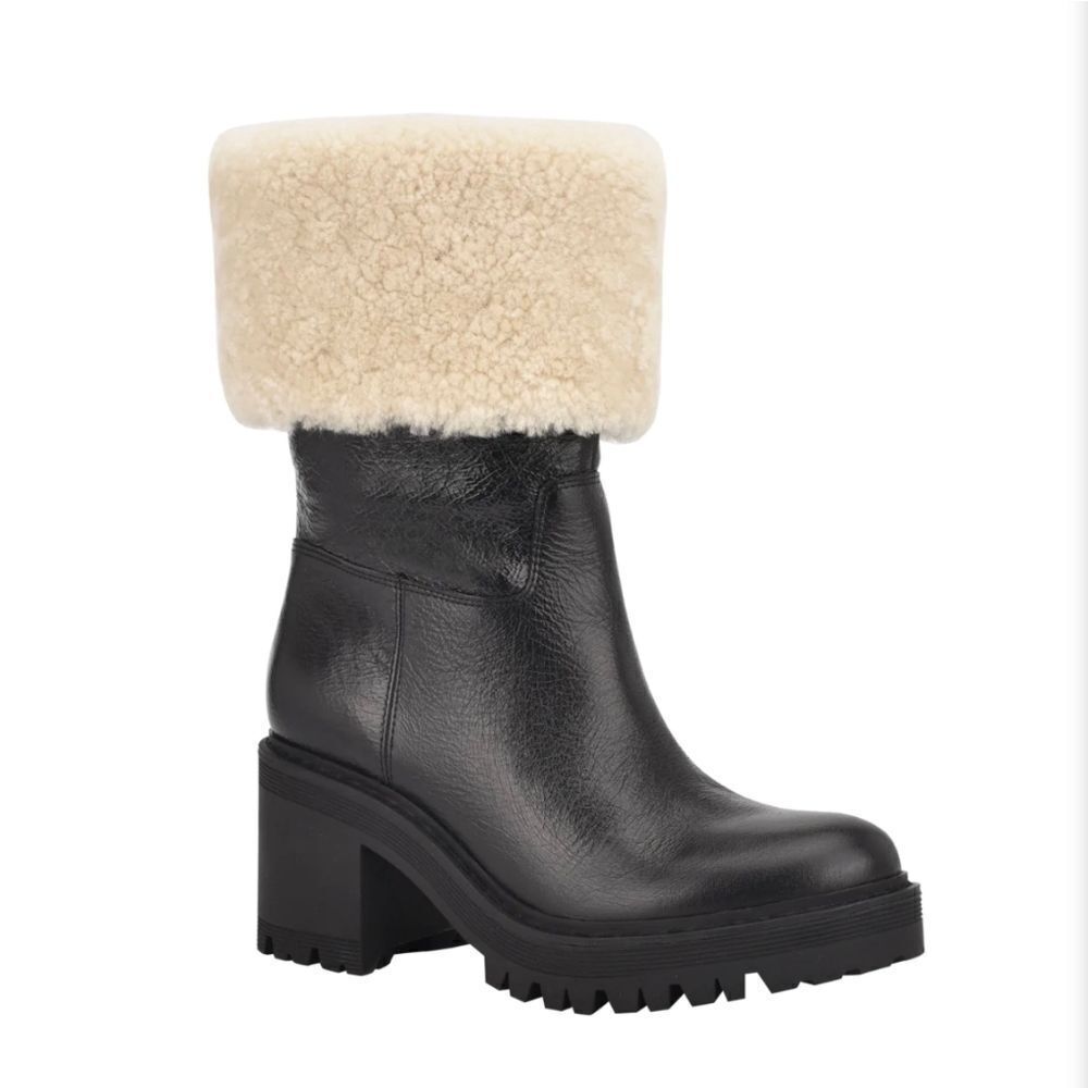 New Marc Fisher Lug Sole Booties Size 7